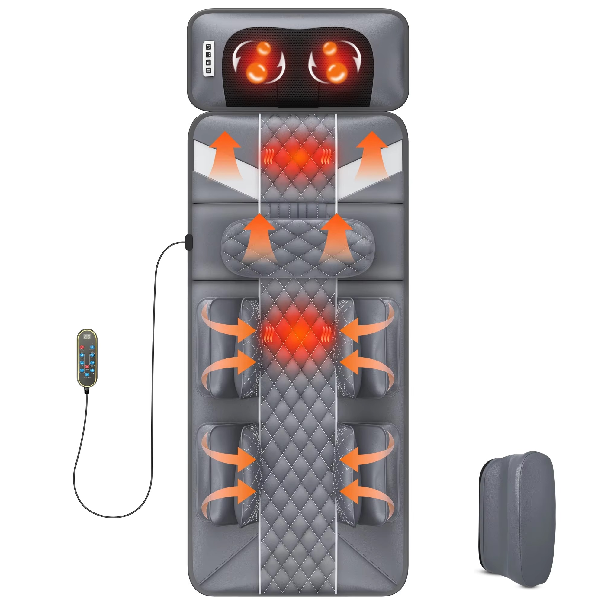 Foot Bath Massager - Colchão elétrico 6d, airbag, tração, estiramento,