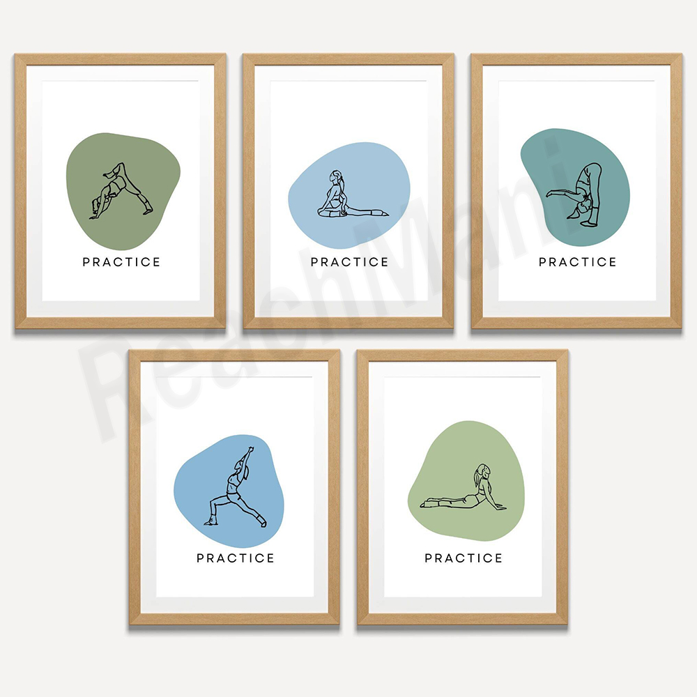 Health Wellness Poster - Pôster de Mindfulness Safe Space -