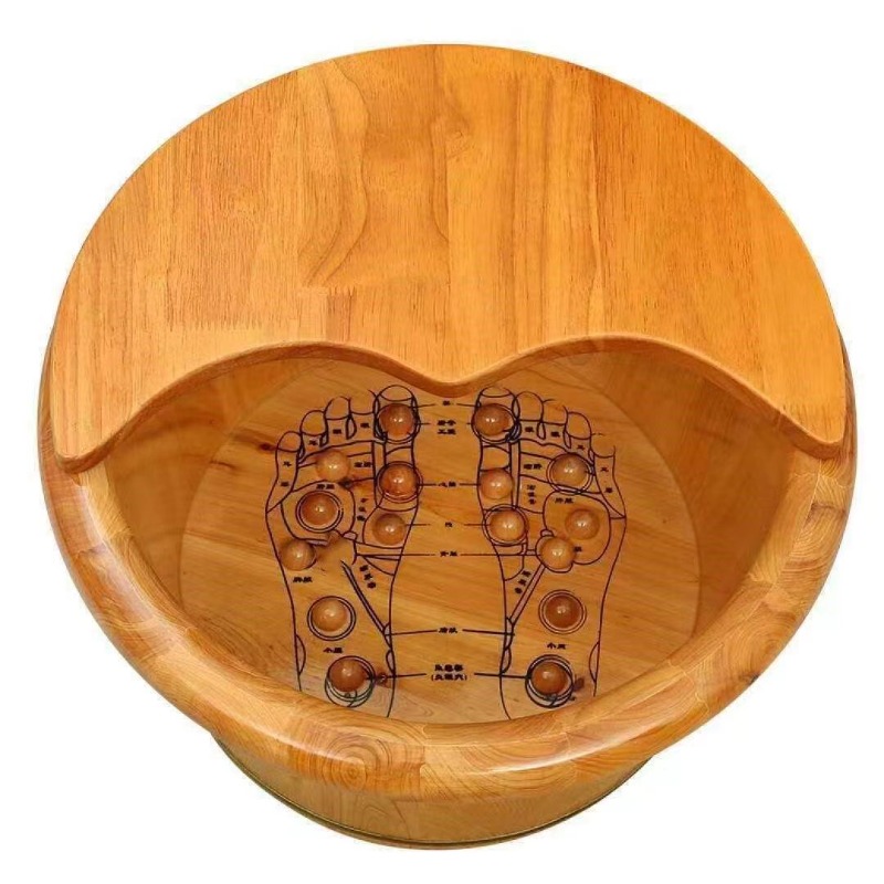 Balde de Madeira de Cedro para - Foot Bath Massager avaliação e preço