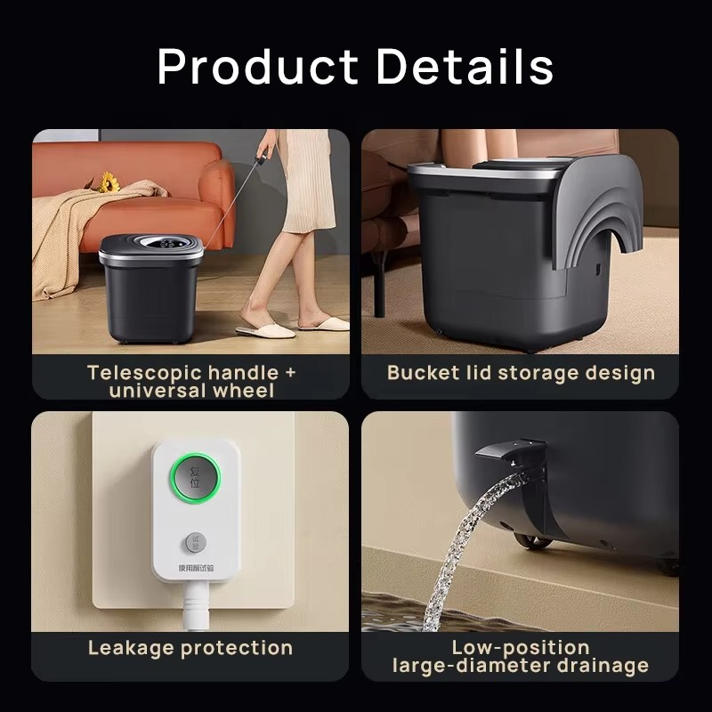 Massageador Elétrico Portátil  - Foot Bath Massager avaliação e preço