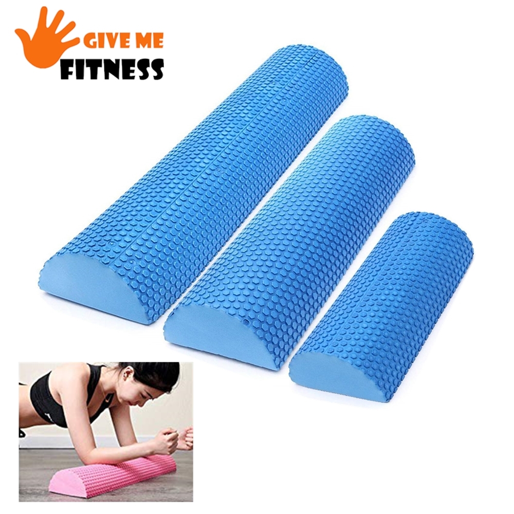 Rolo de Yoga Half-round, EVA H - Foam Roller Trigger Point avaliação e preço