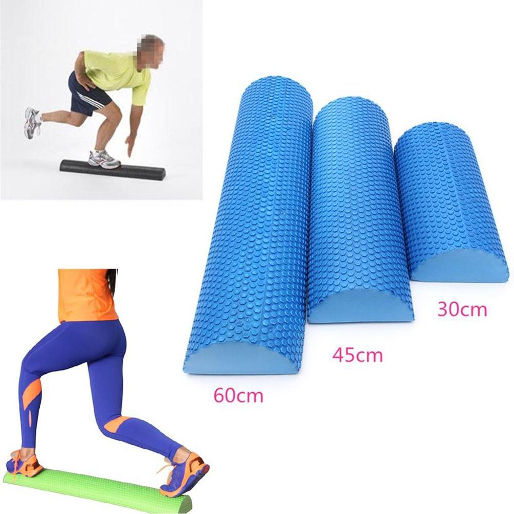 Rolo de Yoga Half-round, EVA H - Foam Roller Trigger Point avaliação e preço