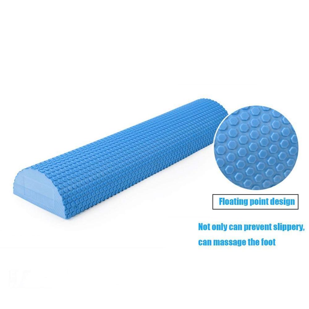 Rolo de Yoga Half-round, EVA H - Foam Roller Trigger Point avaliação e preço