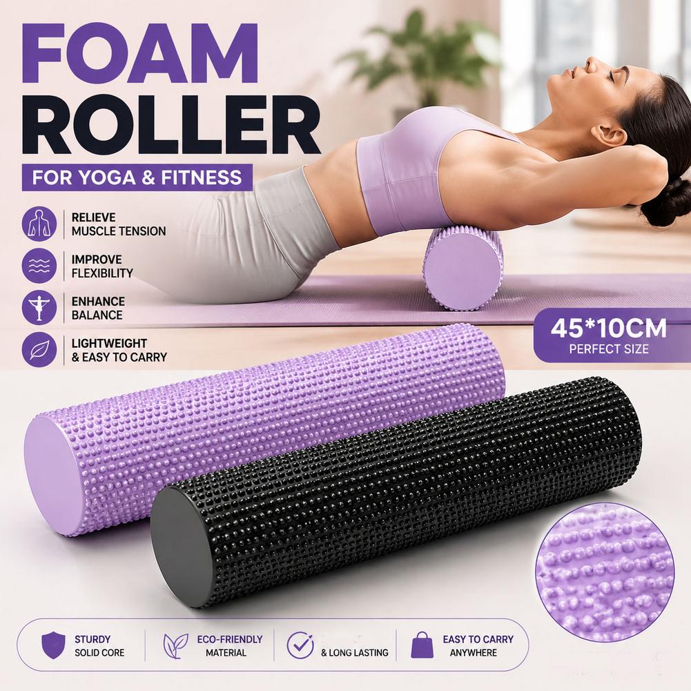 Rolo de Espuma EVA de Alta Den - Foam Roller Trigger Point avaliação e preço