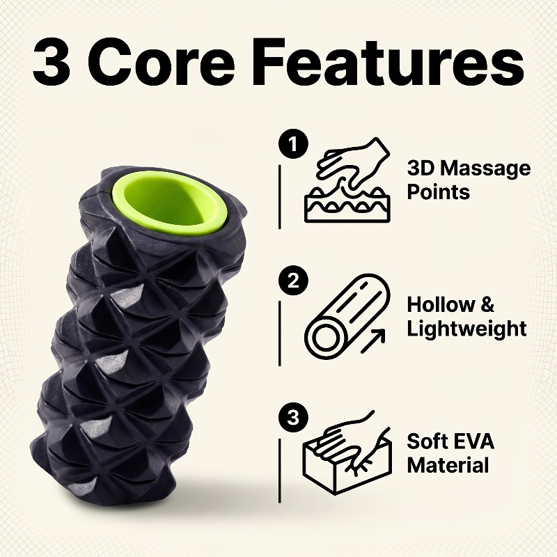 Rolo de Espuma para Massagem M - Foam Roller Trigger Point avaliação e preço