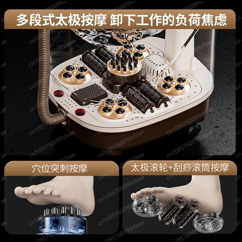 Massageador elétrico para os p - Foot Bath Massager avaliação e preço